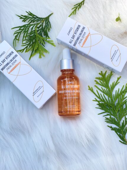 ✨ Jumiso Glow Serum Set – All Day Vitamin, Niacinamide 20%, Scrunchie