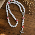 Terço Nossa Senhora das Graças Rosas - Importado do Brasil