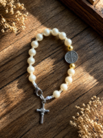 Terço Pulseira São Bento Pérola - Importado do Brasil - Image 2