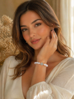 Terço Pulseira São Bento Pérola - Importado do Brasil - Imagem 3