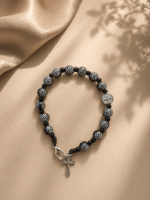 Pulseira Terço São Bento Preta - Importado do Brasil Feiro a Mão - Imagem 3