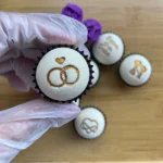 Carimbinho para Docinhos Tema Noivado, Casamento - Imagem 6