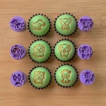 Carimbos para docinhos Safari contém 6 pçs