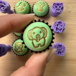 Carimbos para docinhos Safari contém 6 pçs - Imagem 6