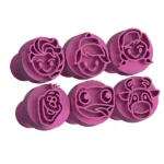 Carimbos para brigadeiros, docinhos Primcesa congelante