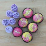 Carimbos para brigadeiros, docinhos menina russa