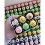 Carimbos para docinhos brigadeiros temáticos fazendinha - Imagem 3