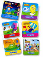 Minha Primeira Biblioteca Galinha Pintadinha – Kit com 6 mini livros Infantil Importado do Brasil - Imagem 4