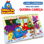 Minha Primeira Biblioteca Galinha Pintadinha – Kit com 6 mini livros Infantil Importado do Brasil - Imagem 3